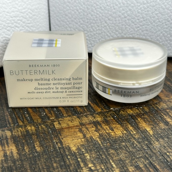 🆕 BEEKMAN 1802 Buttermilk Makeup Remover Cleansing Balm 11 g NIB - Picture 2 of 5